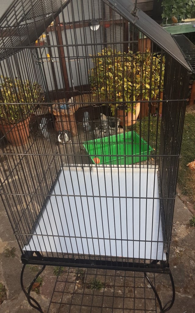 For sale a large birdcage 