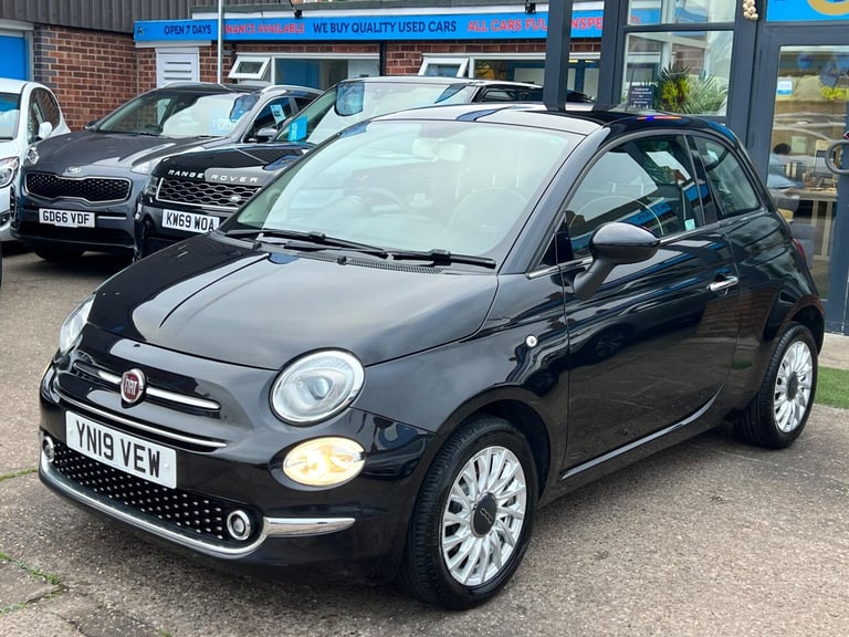2019 Fiat 500 1.2 Lounge Hatchback 3dr Petrol Manual Euro 6 (s/s) (69 bhp) HATCHBACK Petrol Manual