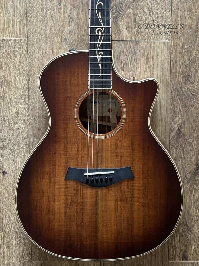 Taylor K24ce with V-Class Bracing 2018 Shaded Edgeburst - Trades Martin Collings Lowden Gibson