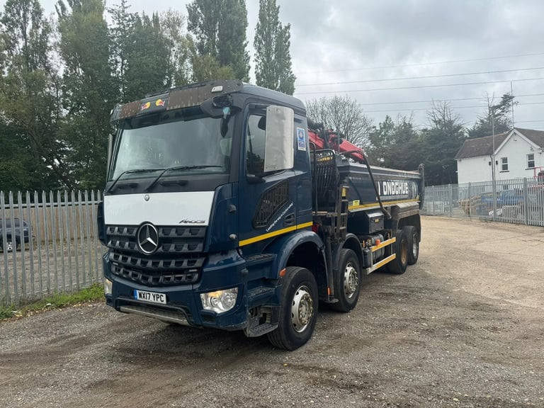 Mercedes-Benz Arocs 8x4 Tipper Grab £22000 + VAT