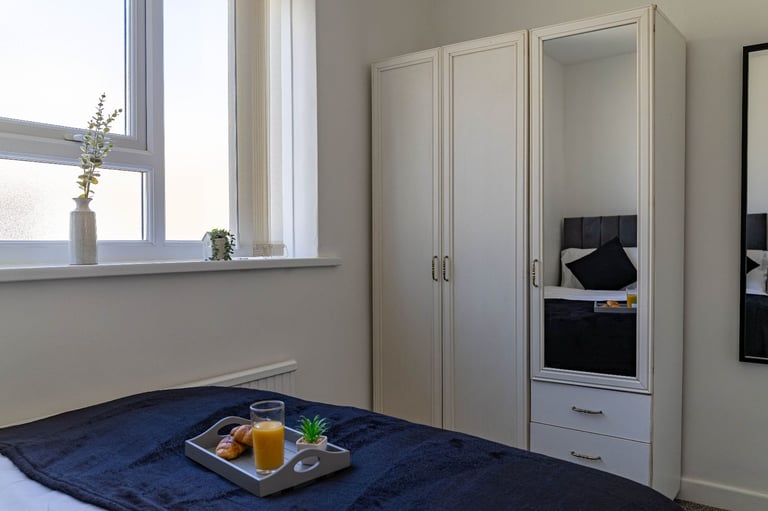 Flat 5 Blackpool | Free Wi-Fi, Kitchen | 1-BR Flat in Blackpool