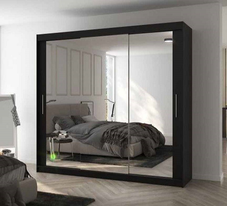 Chicago sliding wardrobe brand new!! mirrored 2 / 3 Door Wardrobe in