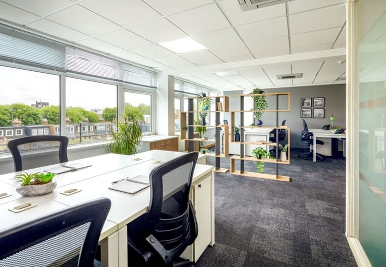 Furnished offices to rent in *Chiswick*. Office Spaces for 5 to 50 desks W4