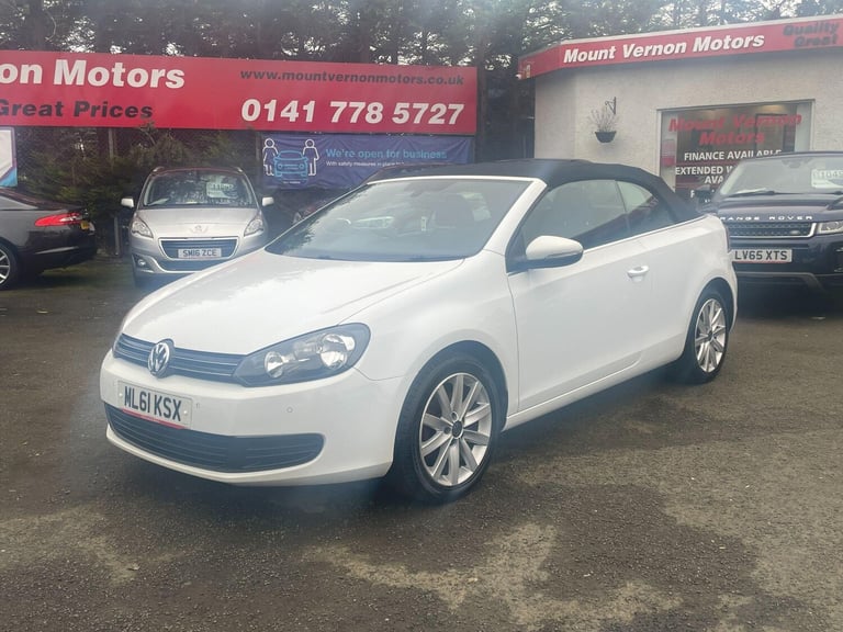2011 Volkswagen Golf 1.6 TDI BlueMotion Tech SE Cabriolet Euro 5 (s/s) 2dr CONVERTIBLE Diesel Manual