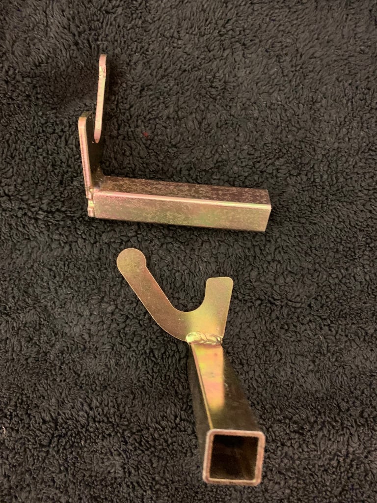 Motorcycle paddock stand hooks 