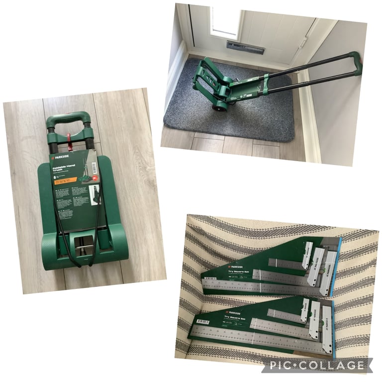 image for Brand new folding pallet truck & triple square level set £15 Plymouth Lipson PL4 