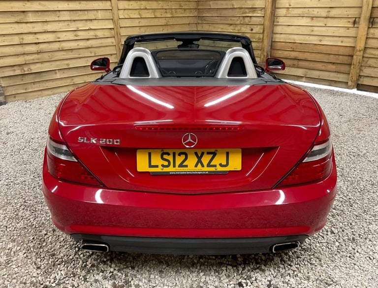 2012 Mercedes-Benz SLK 1.8 SLK200 BlueEfficiency AMG Sport Convertible 2dr Petrol G-Tronic+ Euro ...