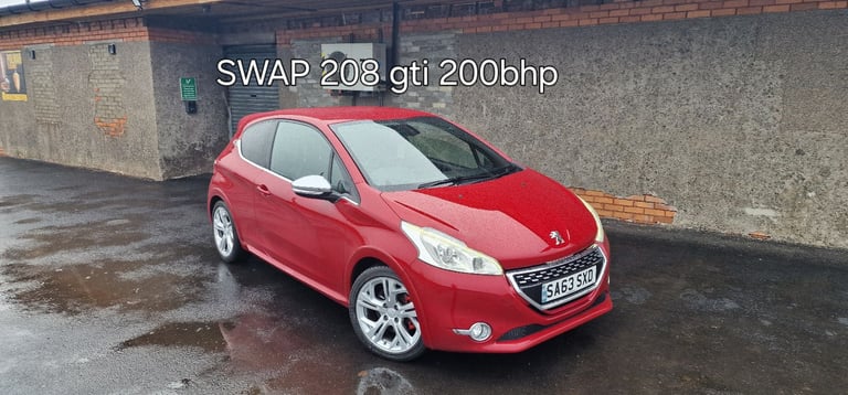SWAP PEUGEOT  GTI 200BHP 