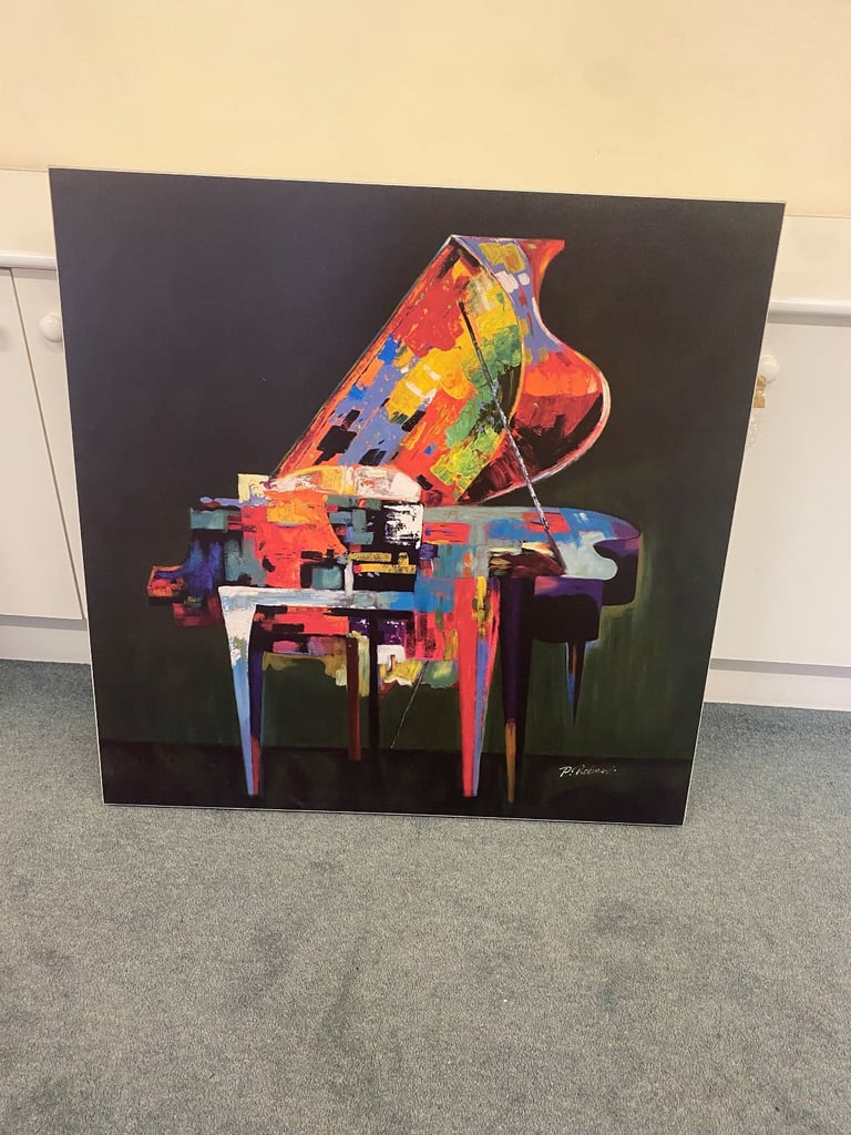 image for Piano Painting on Canvas