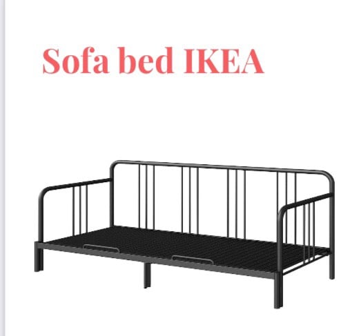 Steel Sofa bed IKEA | in Hackney, London | Gumtree