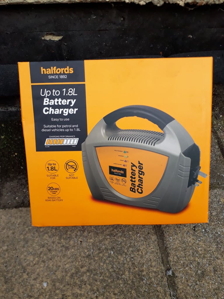 Halfords battery charger