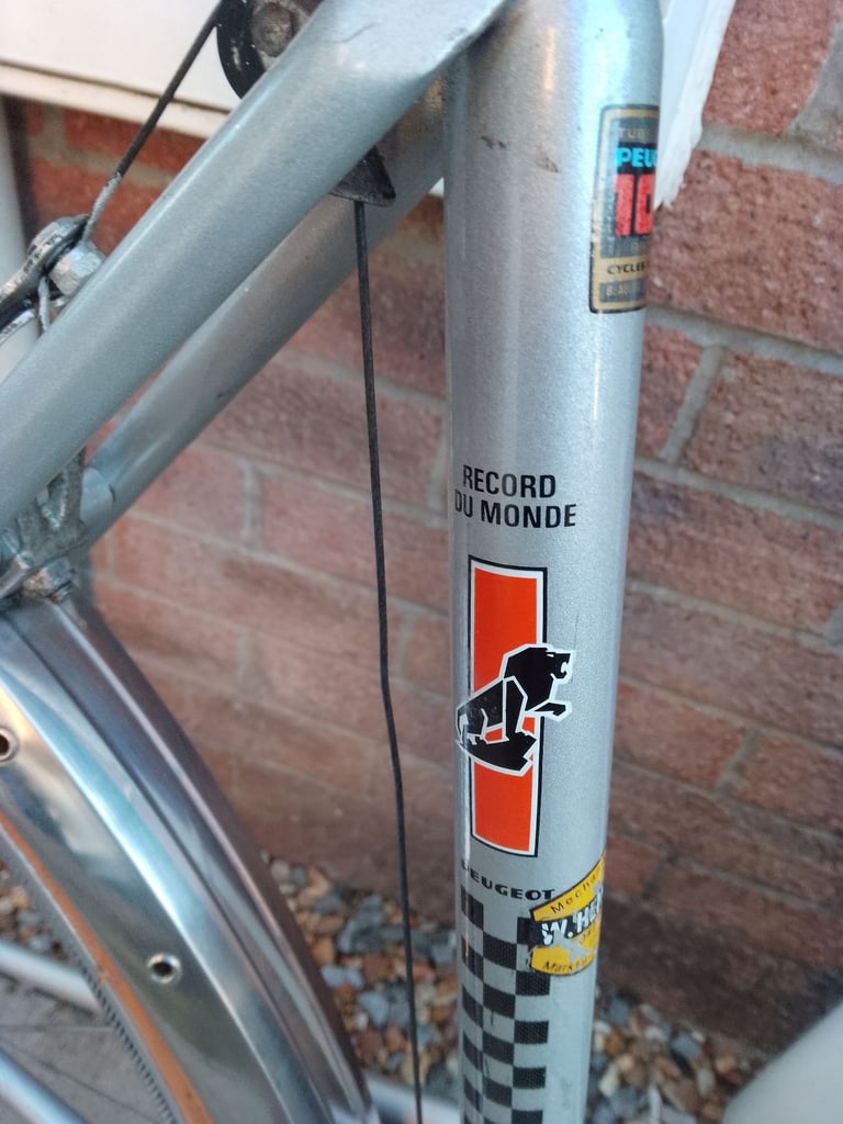 Stunning Retro Vintage Ladies Peugeot Record Du Monde Mixte Hybrid Commuter Road Bike Bicycle
