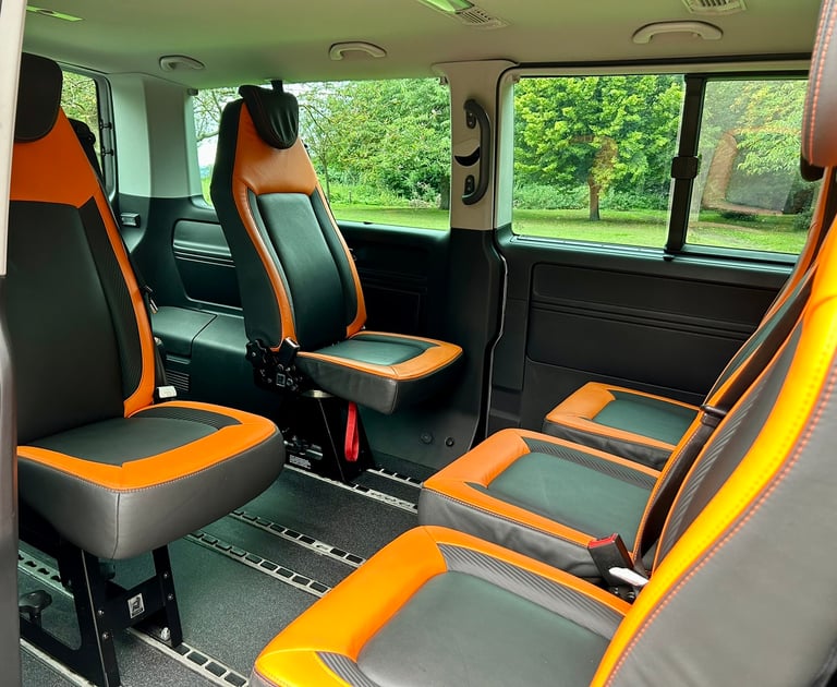 VW TRANSPORTER LWB T6, MINI BUS 