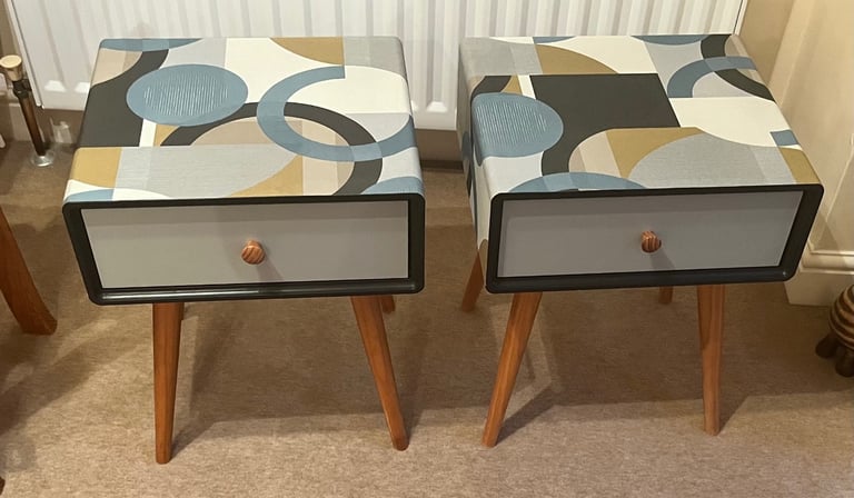 Upcycled “ La Redoute Jimi ” bedside tables