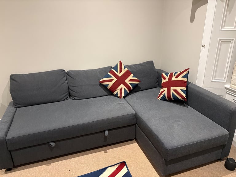 image for IKEA corner Sofa bed with storage 
