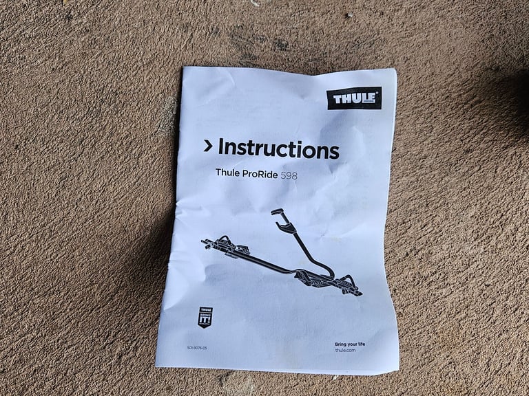 image for Thule Pro rider 598