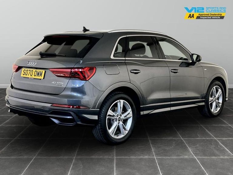 2020 Audi Q3 2.0 TFSI 40 S line S Tronic quattro Euro 6 (s/s) 5dr Automatic SUV Petrol Automatic