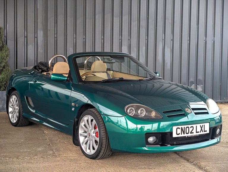 MGTF 160-LOW MILES-RARE!-BEAUTFIUL-1YR MOT-NEW HEADGASKET, CAMBELT 1YR WARRANTY