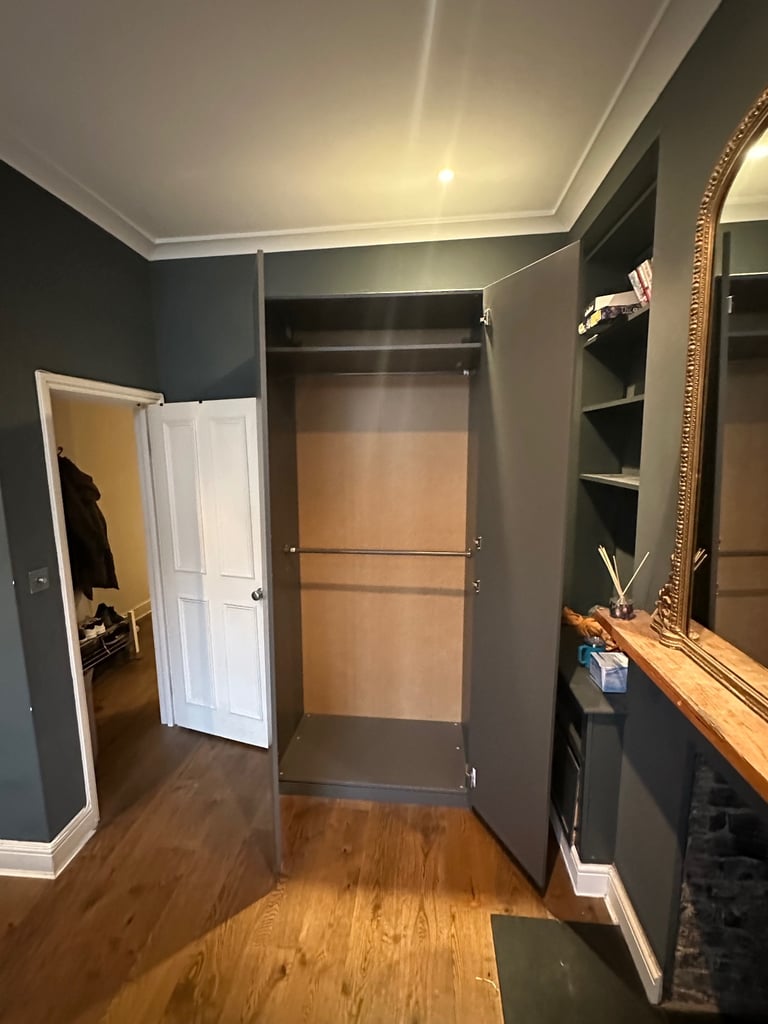 Large Double Rail Wardrobe