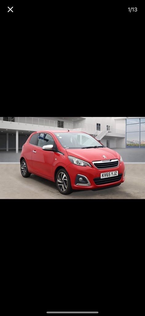 2015 Peugeot 108 1.2 VTi Feline 3dr HATCHBACK Petrol Manual