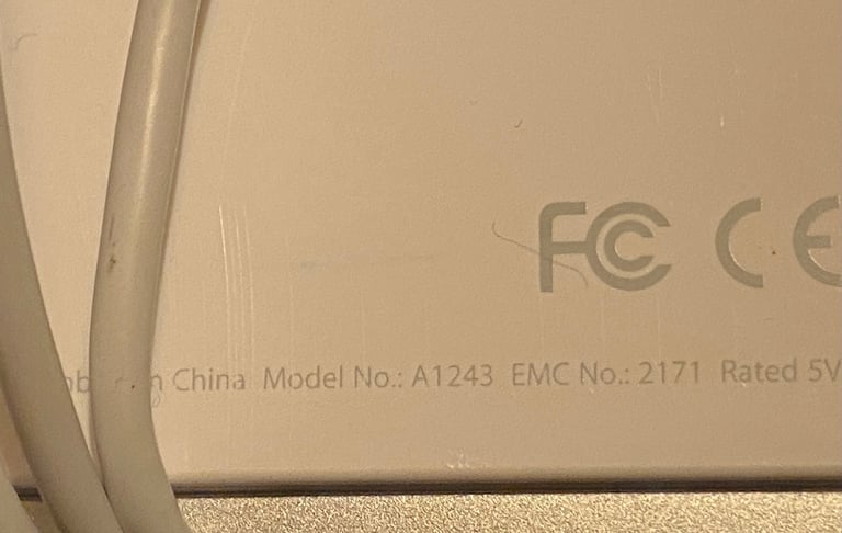 Keyboard Wired Aluminum for Mac UK