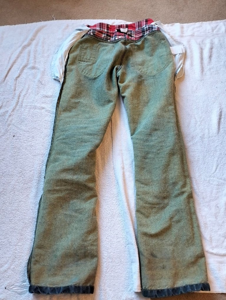 Held Mens Blue Motorcycle Aramid Lined Jeans Trousers Size M W32 L34 D30 Armour