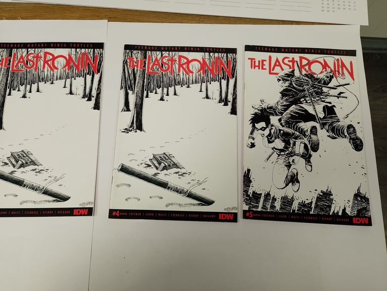 Teenage Mutant Ninja Turtles The Last Ronin #5 