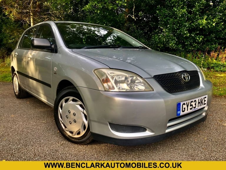 image for 2003 Toyota Corolla 1.6 VVT-i T2 Hatchback 5dr Petrol Automatic (190 g/km, 109 bhp) RETIRED OWN H...