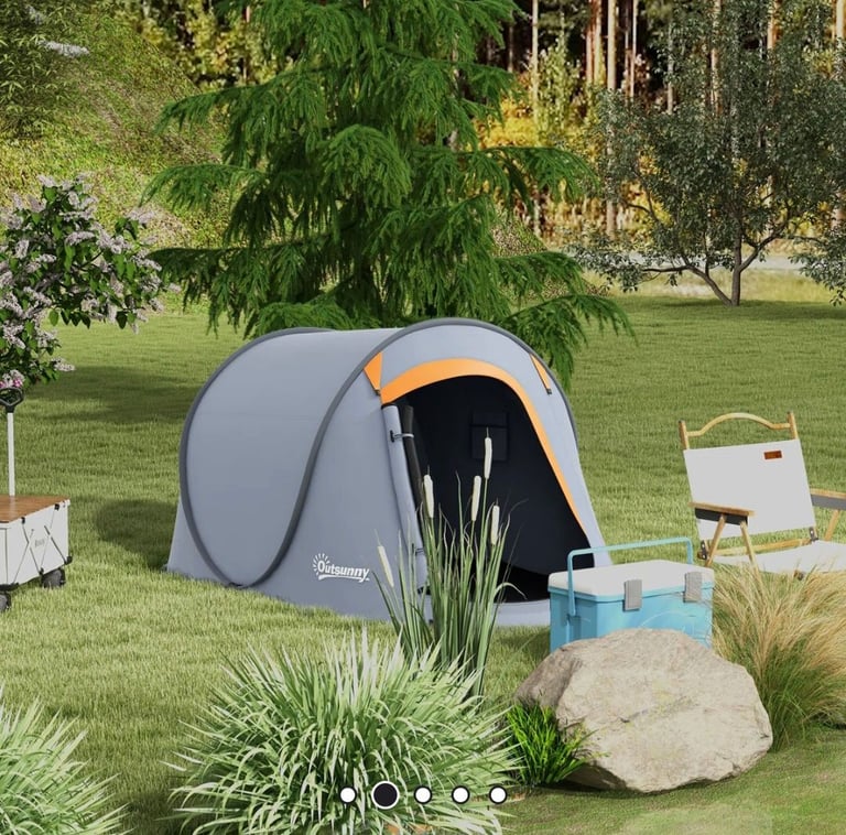OFFERS WELCOME FOR A NEW IN BOX  Outsunny Pop-up Camping Tent