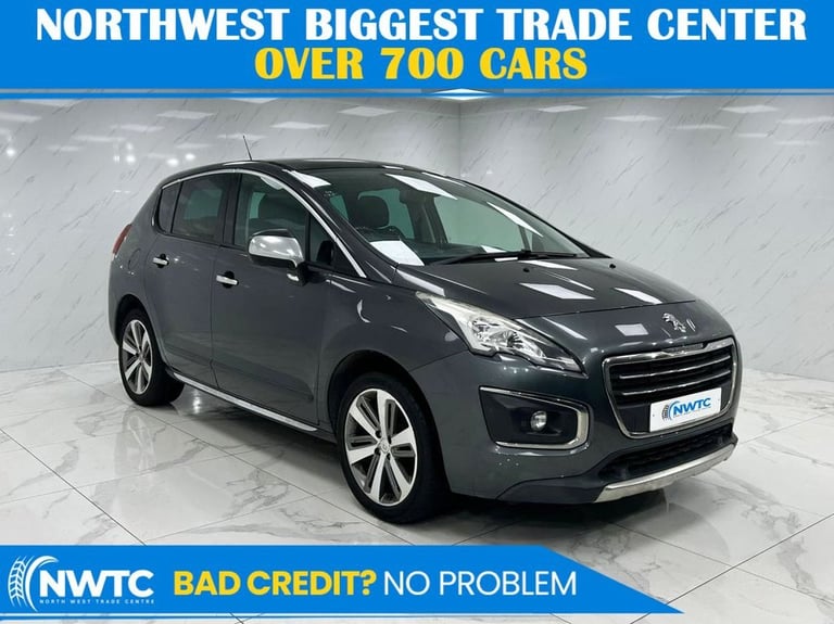 2015 Peugeot 3008 *AUTO!* 1.6 BlueHDi Allure SUV 5dr Diesel ETG Euro 6 (s/s) (120 ps) 2 FORME HAT...