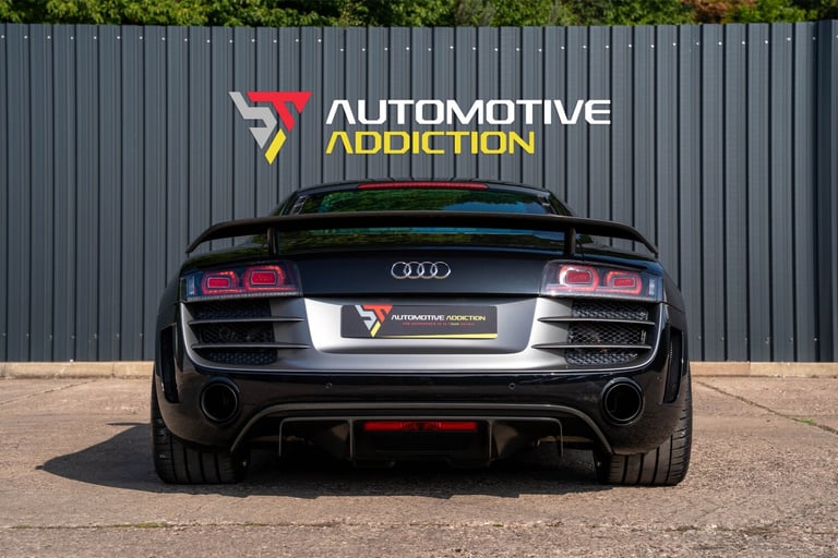 2011 (61) Audi R8 GT 5.2 V10 R-Tronic Auto Coupe 560PS | Phantom Black Metallic