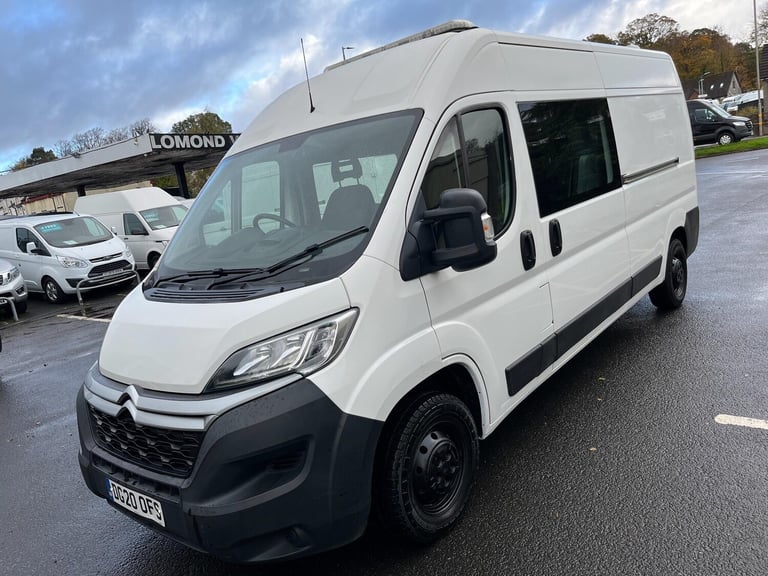 2020 Citroen Relay 2.0 BlueHDi 35 Enterprise Ready To Run Crew Van L3 H2 Euro 6 5dr PANEL VAN Die...