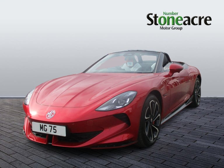 2025 MG Cyberster 250kW Trophy Single Motor 77 kWh 2dr Auto CONVERTIBLE ELECTRIC Automatic