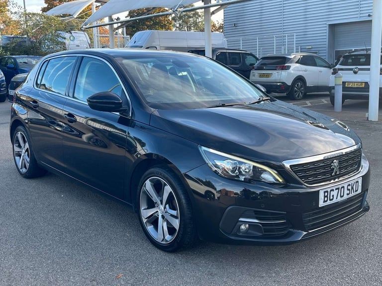 ** F.S.H ** 2020 (70) Peugeot 308 1.5 BlueHDi Allure EAT Auto 5 door hatchback