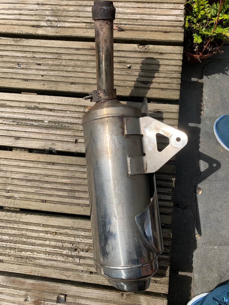 2007 Triumph Street Triple Silencer