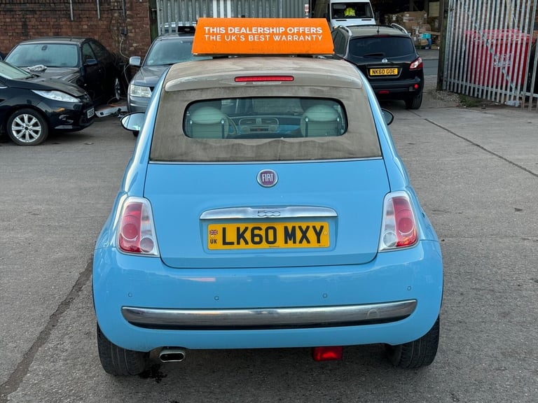2021 Fiat 500 0.9 TwinAir Cult Convertible 2dr Petrol Dualogic Euro 6 (s/s) (85 bhp) Convertible ...