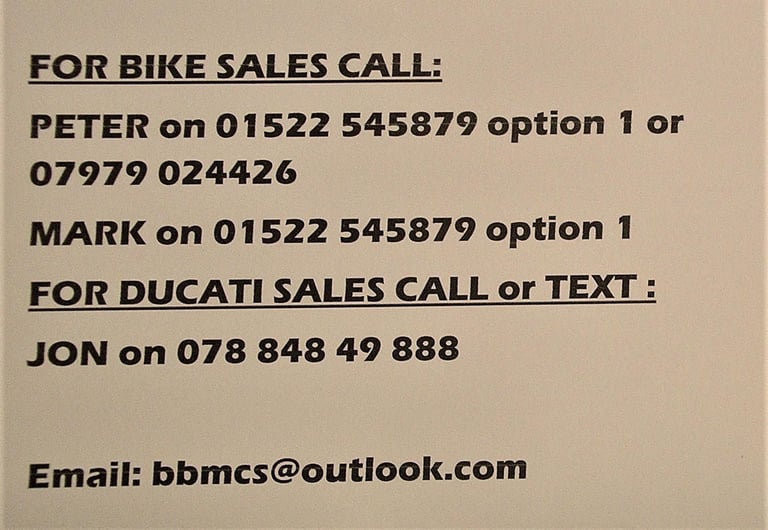 Suzuki GSXS 1000 Katana, only 7000 miles with Samurai extras.