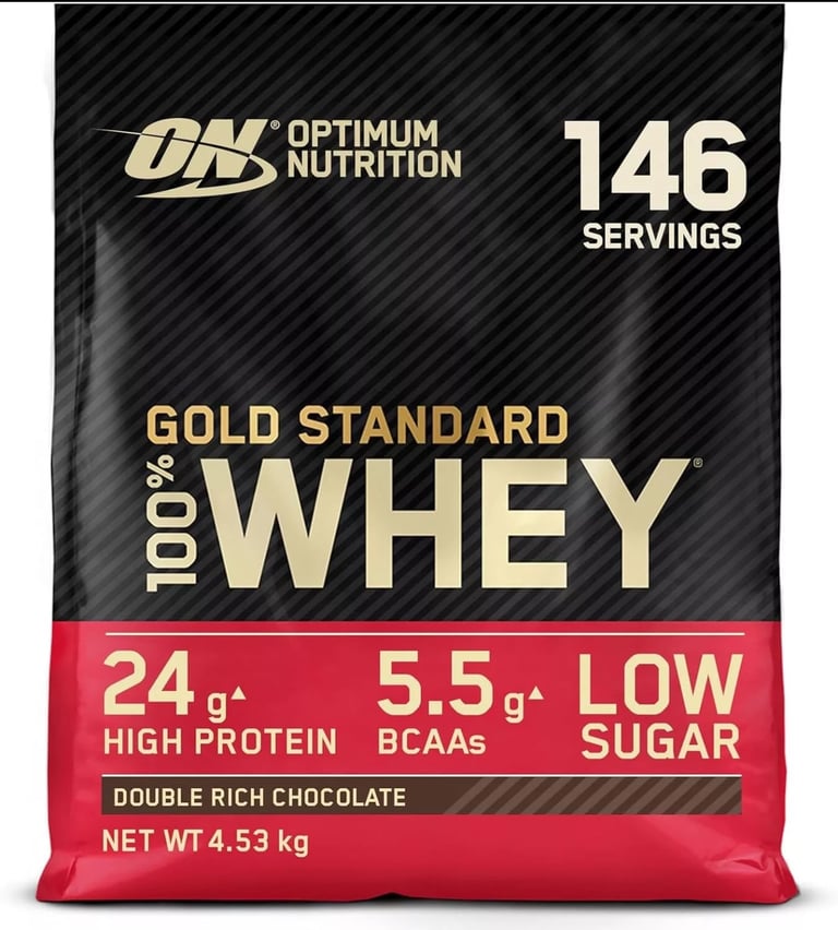 image for Optimum nutrition protein 4.5 kg (2+2.26kg) DOUBLE RICH CHOCOLATE