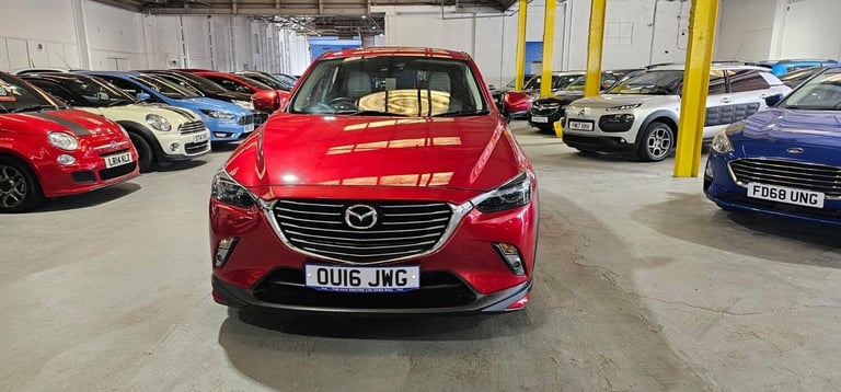 2016 Mazda CX-3 2.0 SKYACTIV-G Sport Nav Euro 6 (s/s) 5dr HATCHBACK Petrol Manual