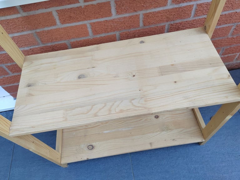 PINE SHELVING UNIT 