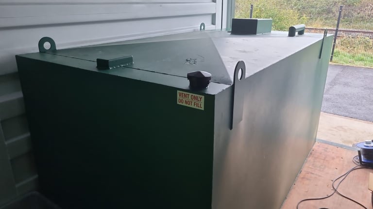 2700 litre diesel bunded fuel tank 