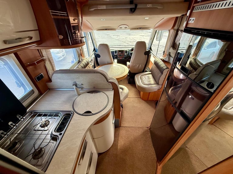 Hymer B698 4 Berth Rear Fixed Island Bed Motorhome For Sale 