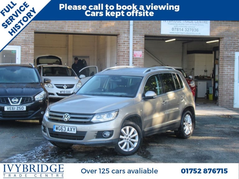 2013 63 VOLKSWAGEN TIGUAN 2.0 TDI BLUEMOTION TECH MATCH SUV 5DR DIESEL DSG 4WD E