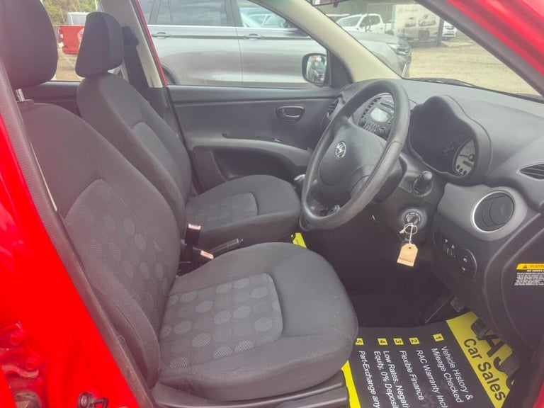 2010 Hyundai i10 1.2 Comfort 5dr HATCHBACK PETROL Manual