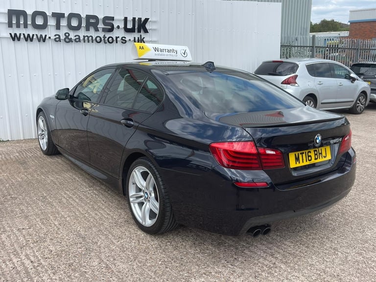 2016 BMW 5 Series 520d [190] M Sport 4dr Step Auto SALOON Diesel Automatic