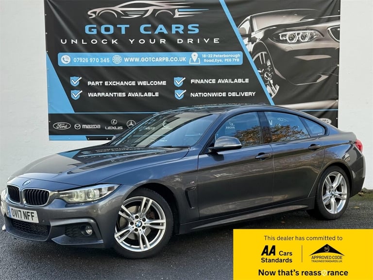 2017 BMW 4 Series Gran Coupe 2.0 420d M Sport Auto Euro 6 (s/s) 5dr COUPE Diesel Automatic