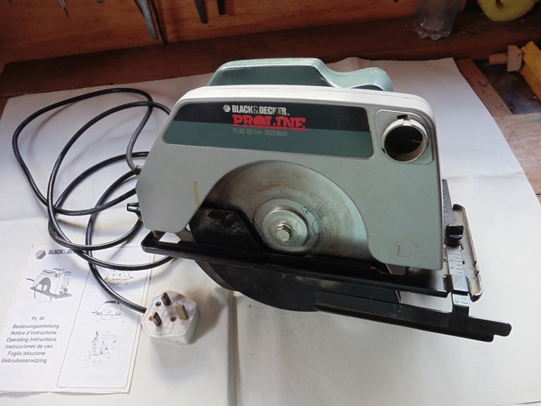 Black and decker Proline Pl40 circular saw