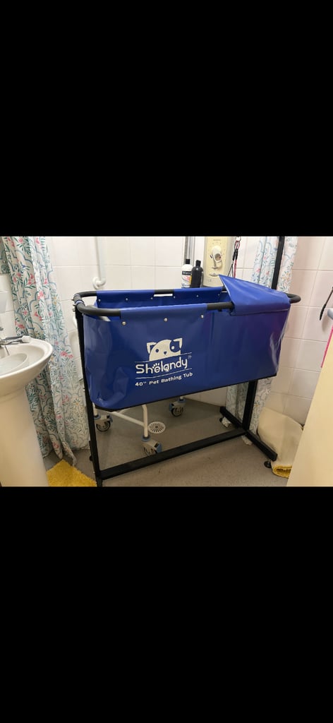 Pet bathing tub 40”