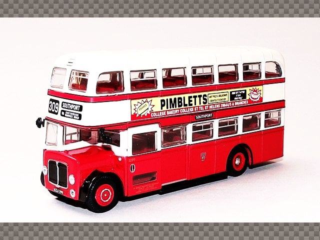 SCALE MODEL BUS St Helens Corporation 1950s AEC REGENT V