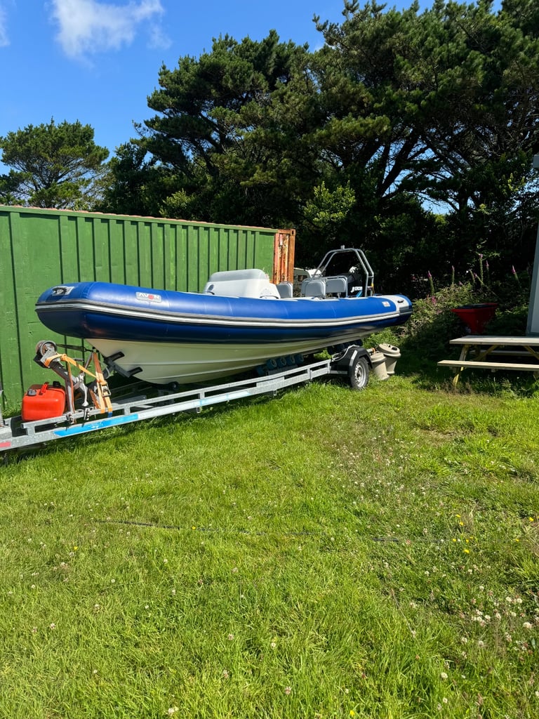 Avon adventure 620 /135hp 2 stroke 